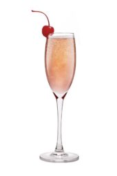 Bicchiere con Cocktail Champagne