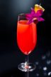 Bicchiere con Cocktail Singapore Sling