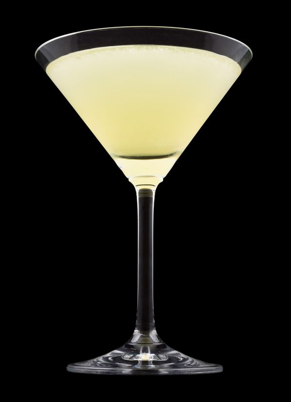 Bicchiere con Cocktail Yellow Bird